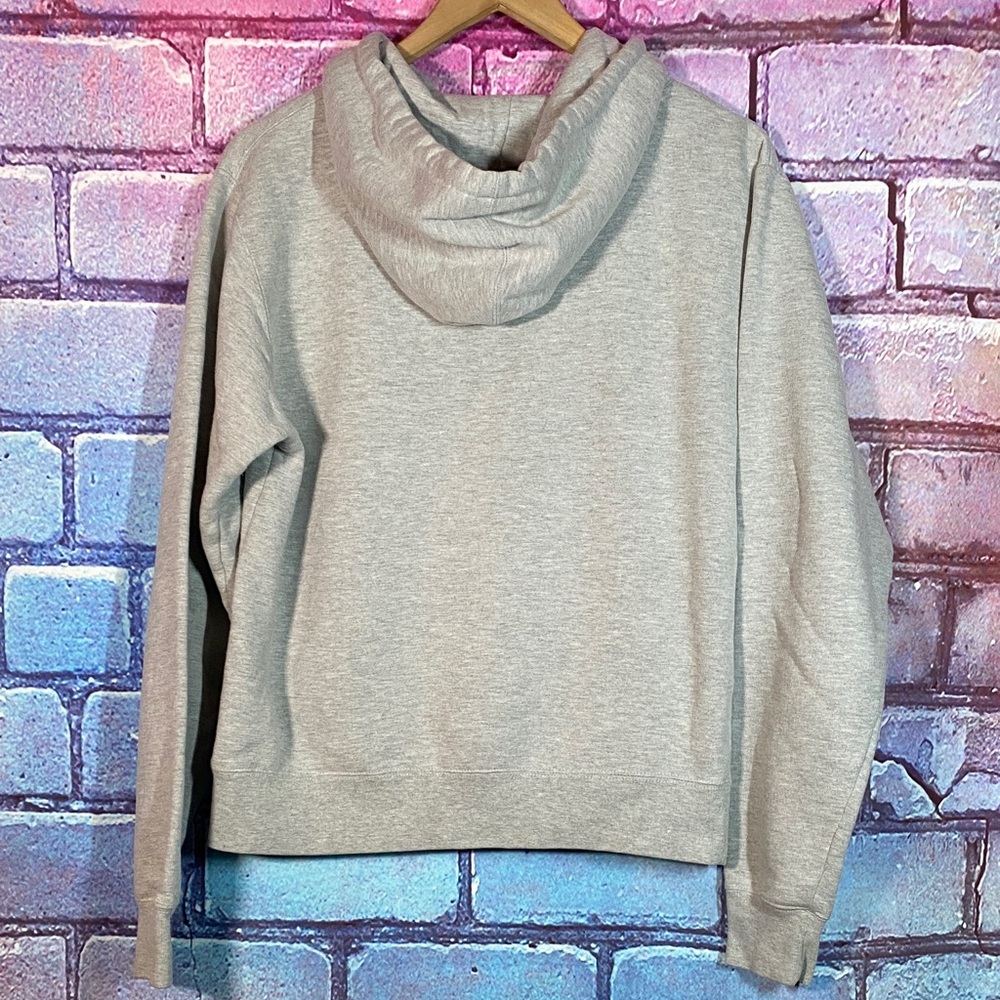 Google Logo Hoodie Men’s Large Gray Pullover Fleece Tech Company Sweatshirt - Picture 2 of 10